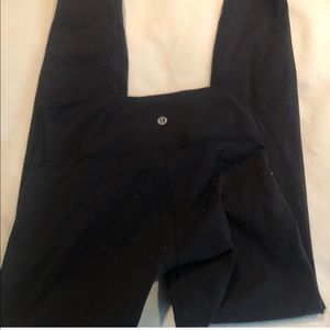 lulu black wunder under leggings